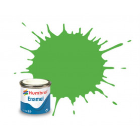 Humbrol -No. 208-Fluorescent Signal Green Paint