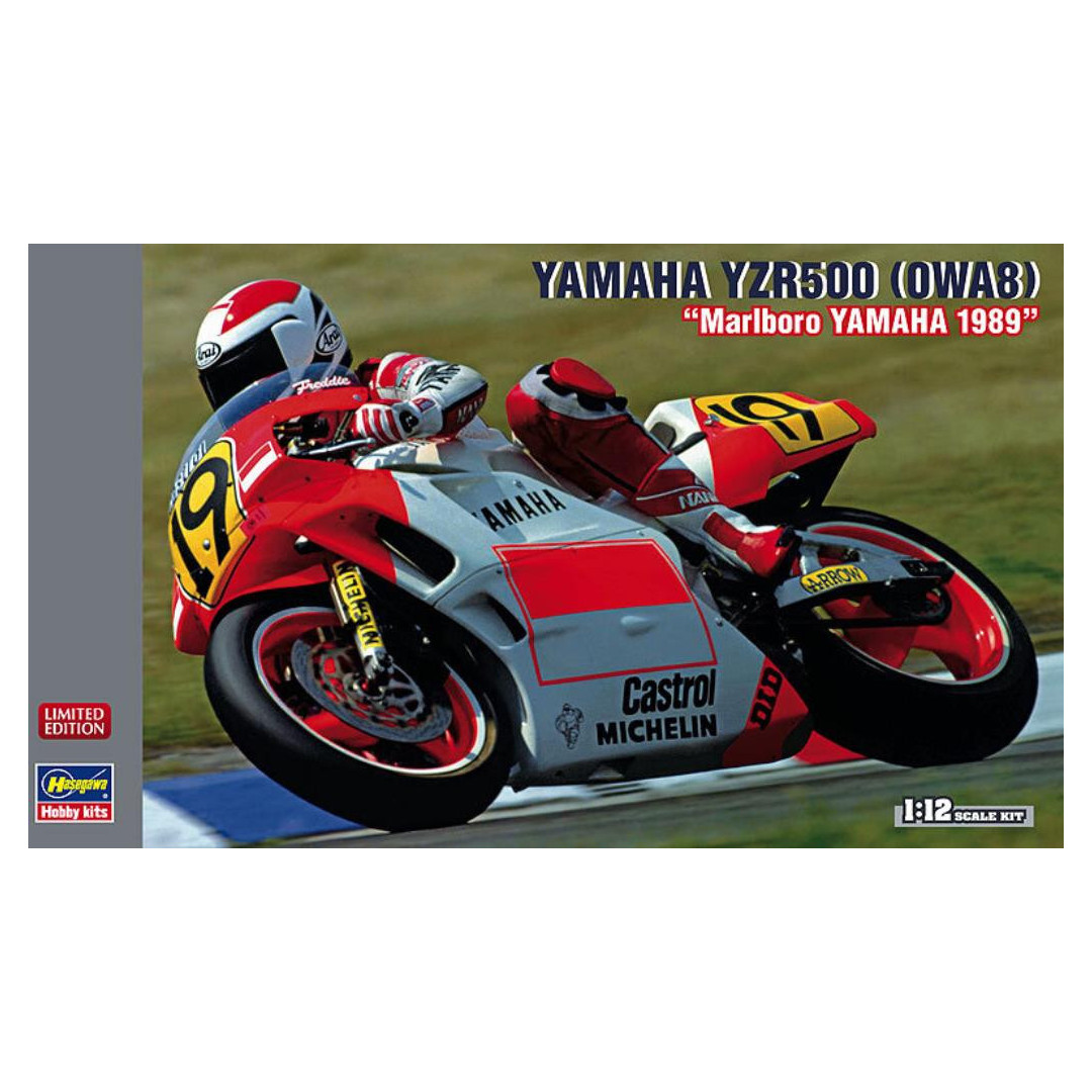 1/12 Scale Yamaha YZR500 Marlboro 1989 HASEGAWA Model Kit 1/12