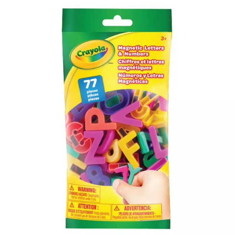 Crayola 77Pcs Magnetic Letters & Numbers - Afterpay