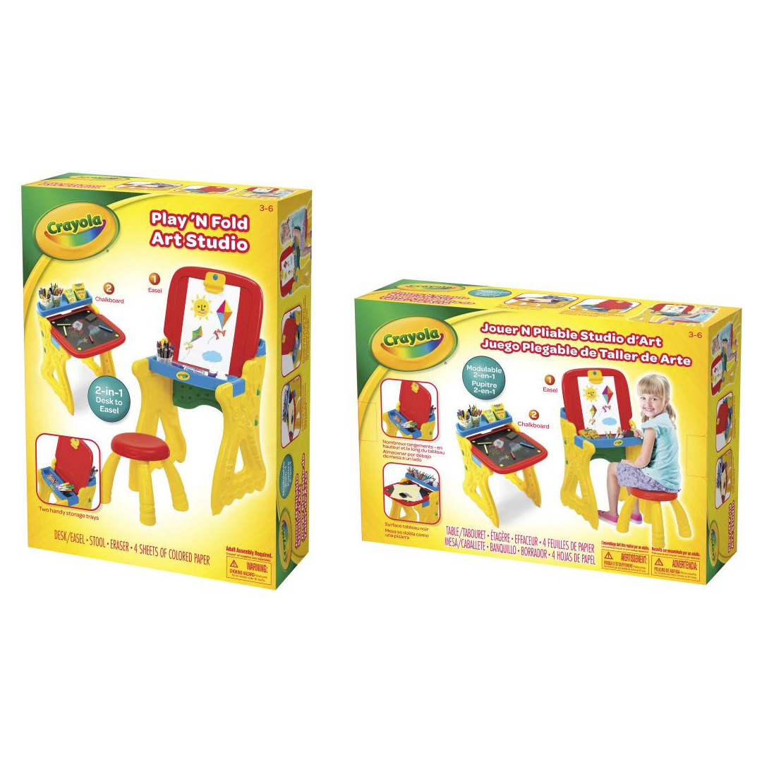 Crayola Fold 'n Go Art Studio