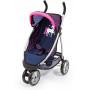 Bayer Jogger Dark Blue With Pink Hearts & Unicorn