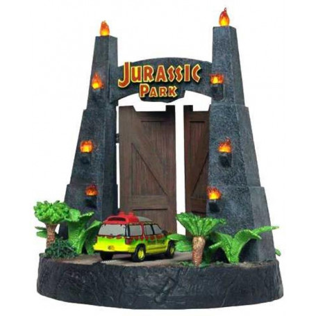 Jurassic Park - Park Gates Sculpture