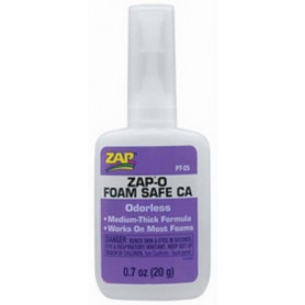 PT25 - ZAP-O Foam Safe CA 0.7oz.