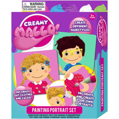 Creamy Mallo Painting Portrait Set