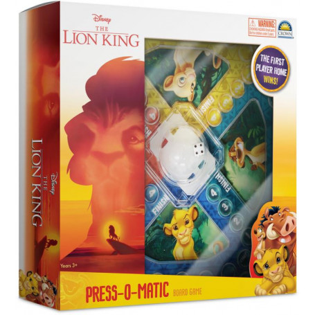 The Lion King Press-O-Matic Game