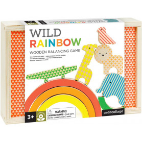 Wild Rainbow Wooden Balancing Game