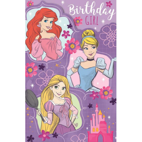 Card Premium Disney Princess Sketch