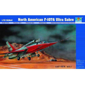 Trumpeter 1/72 North American F-107A Ultra Sabre