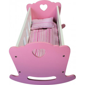 Sally Fay Wooden Dolls Cradle - Rocking Motion