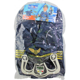 Pilot Costume Play Set - Hat, Full Outfit & Accs
