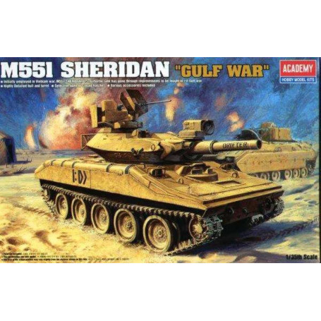 Academy 13208 1/35 M551 Sheridan "Gulf War" Model Kit