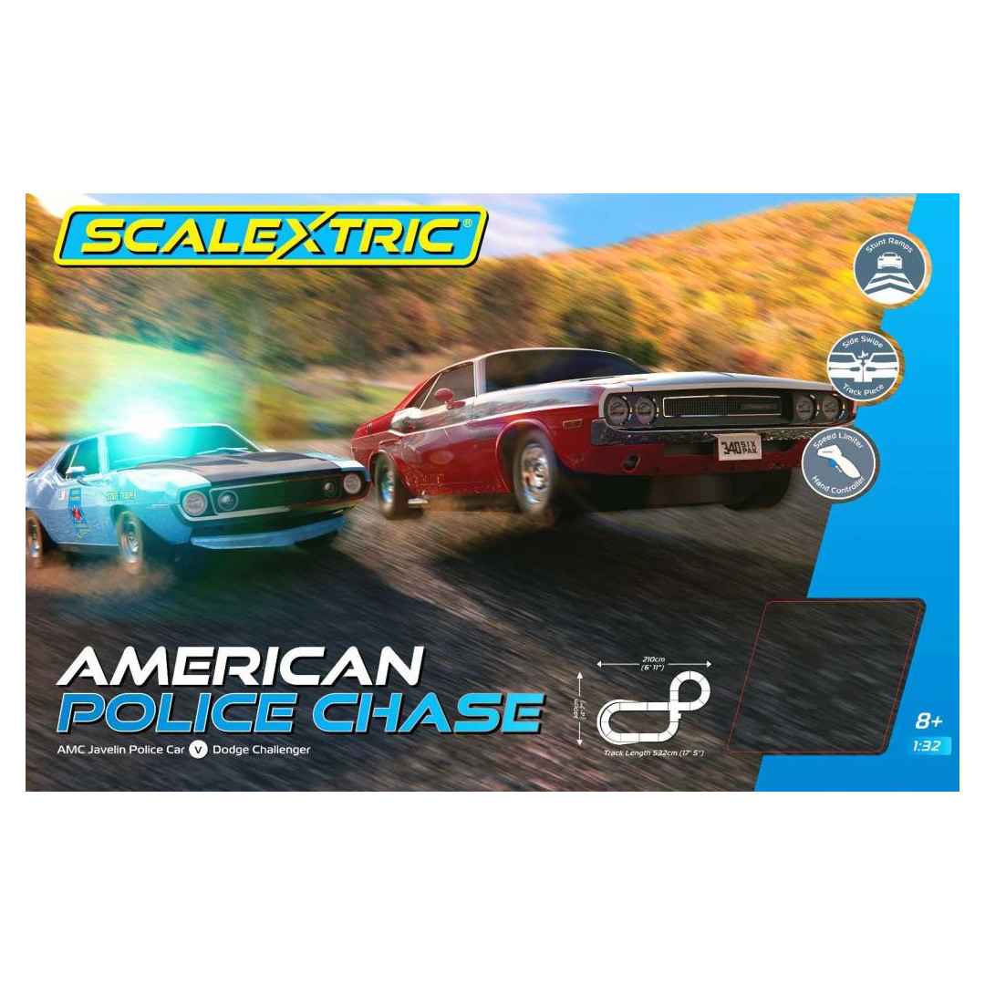 scalextric police chase