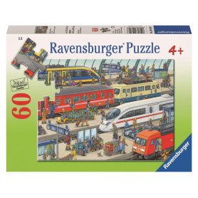 Ravensburger - Railway Station Puzzle 60Pc