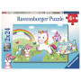 Ravensburger - Fairytale Unicorn Puzzle 2X24P