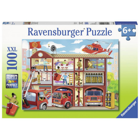 Ravensburger - Firehouse Frenzy Puzzle 100Pc