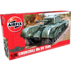 Airfix Churchill Mk-VII Tank 1:76 Scale