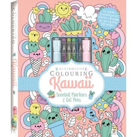 Kaleidoscope Colouring: Kawaii