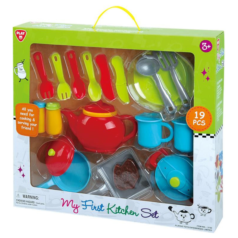 Play - My First Kitchen Set 19Pc. Shop Now!