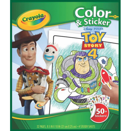Toy Story 4 Colour & Sticker