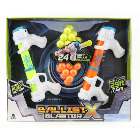 Lanard Ballist-X Pump Shot X-4 Twin Set With 24 Balls
