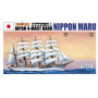 Japan 4-Mast Bark Nippon Maru Plastic Model Kit 1/350