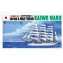Japan 4-Mast Bark Kaiwo Maru Plastic Model Kit 1/350