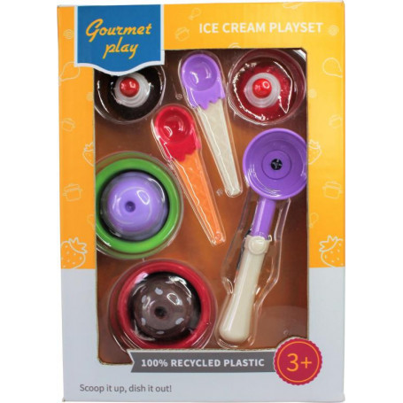 Gourmet Play Ice Cream Sets - Play Food & Accessories