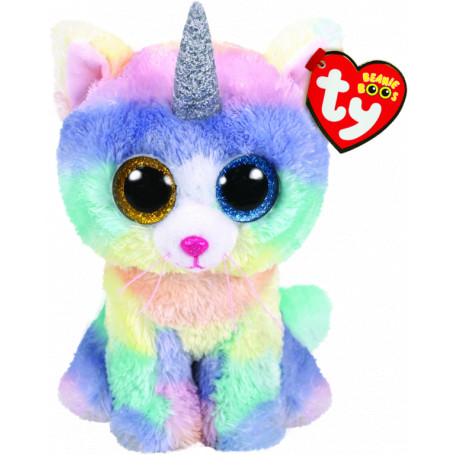 TY Beanie Boos Heather Cat With Horn