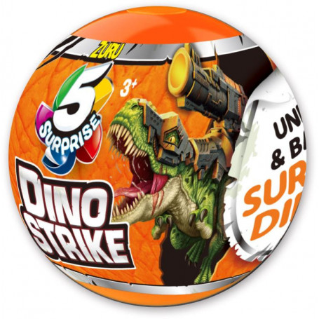 5 Surprise Dino Strike Series 1 Assorted