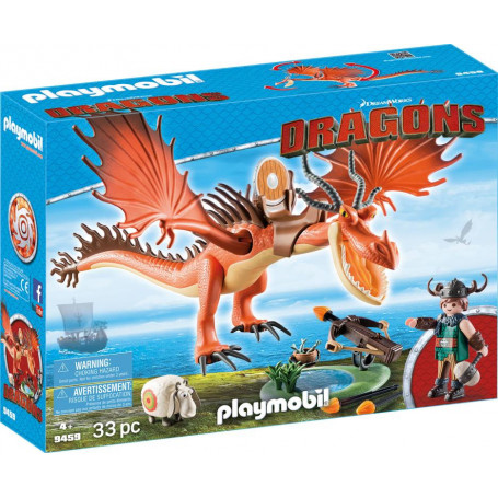 Playmobil Snotlout with Hookfang