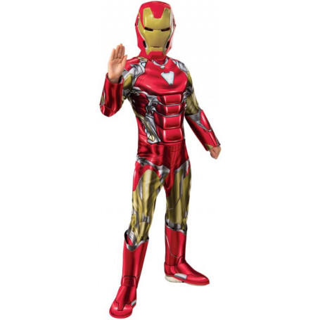 Iron Man Deluxe Avengers Costume - Size S