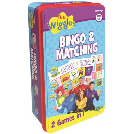 The Wiggles Game Tin - Bingo & Matching