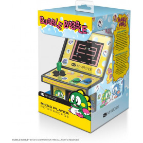 Retro Bubble Bobble Micro Player 6" Collectable