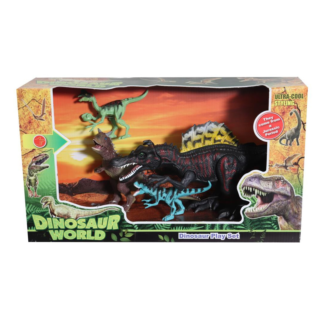 Dinosaur world clearance playset