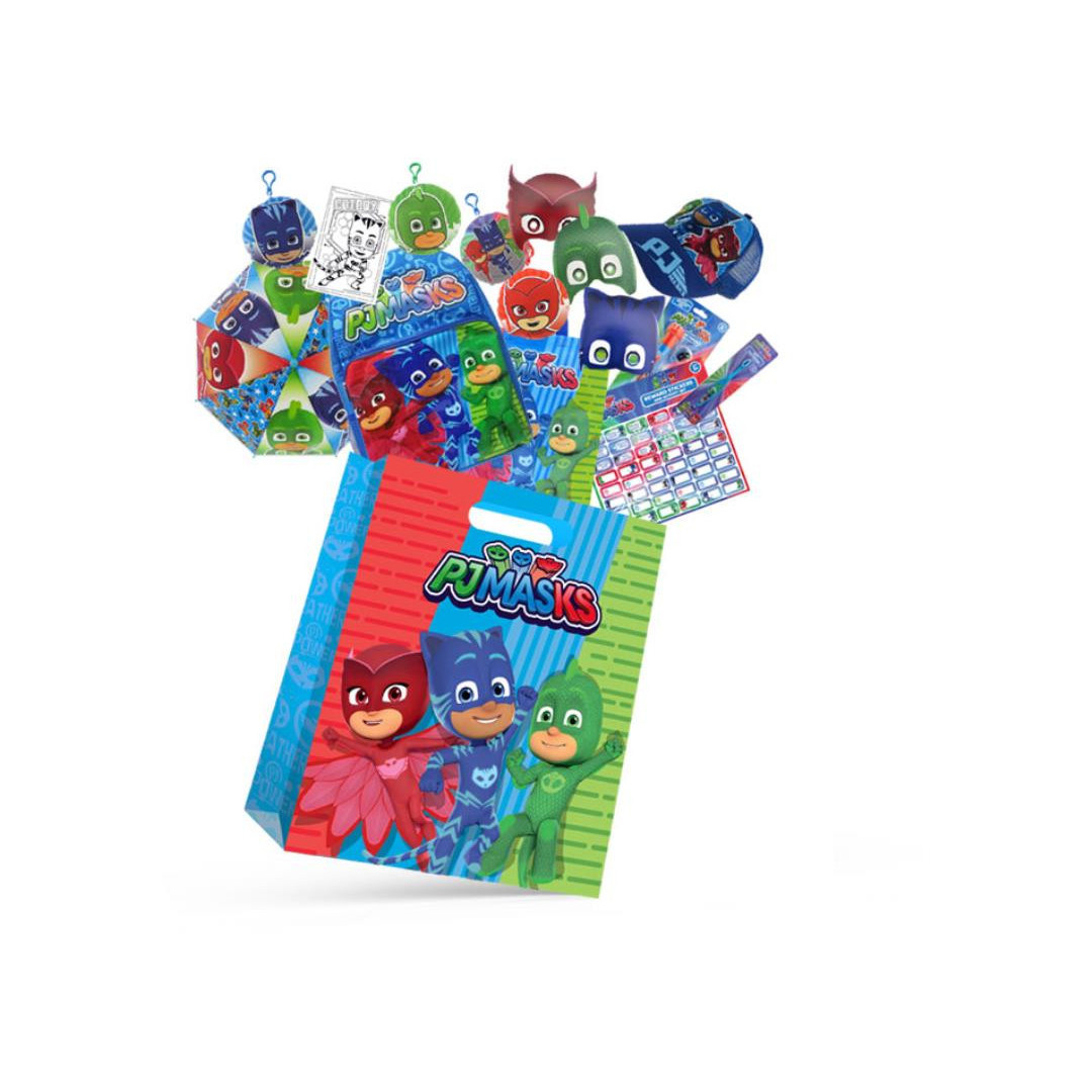 PJ Masks Showbag  PJ Masks Toys, Merch, backpack & More In A Bag!