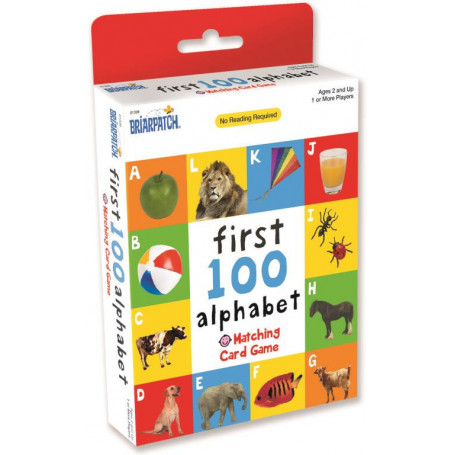 First 100 Matching Card Game - Alphabet