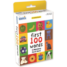 First 100 Matching Card Game - Words