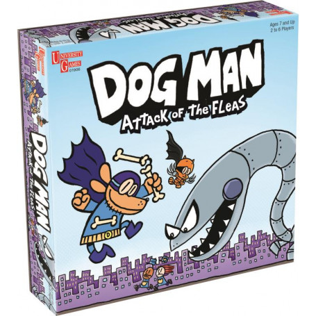 Dog Man - Attack Of The Fleas Game