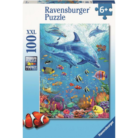 Ravensburger - Pod Of Dolphins 100Pc