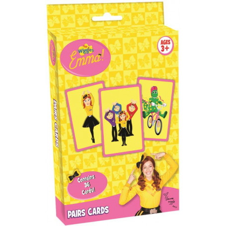 The Wiggles Emma Pairs Card Game