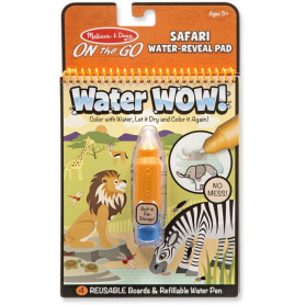 Melissa & Doug On the Go Safari Water-Reveal Pad Water Wow