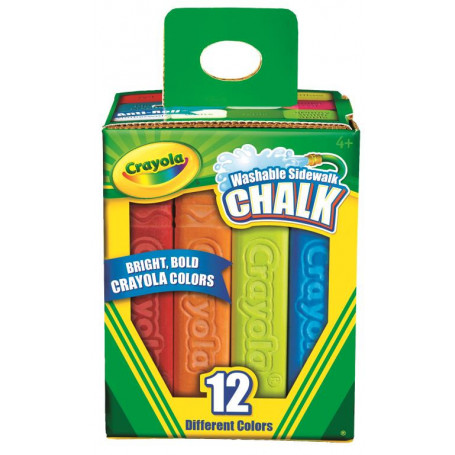 Crayola 12 Pack Side Walk Chalk