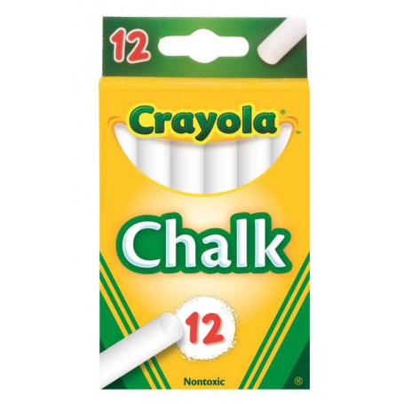 Crayola 12pc White Chalk