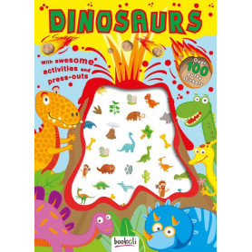Puffy Stickerwindows: Dinosaurs