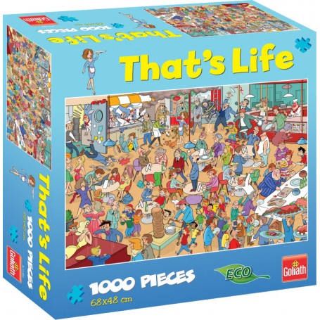 That's Life - Lunch Room 1000 Piece Jigsaw