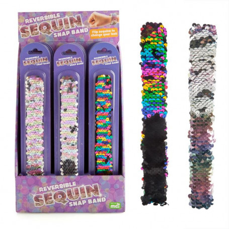 Sequin Snap Bands