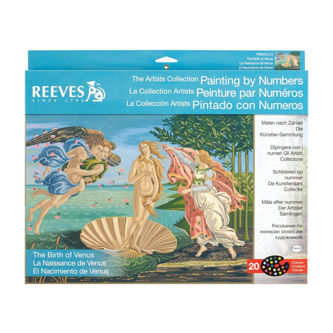 Reeves Painting By Numbers LargeThe Birth Of Venus