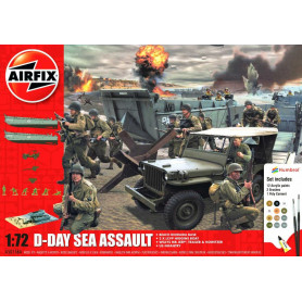 Airfix D-Day 75th Anniversary Sea Assault Gift Set
