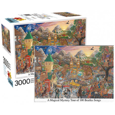 A Magical Mystery Tour Of 100 Beatles Songs 3000Pc Puzzle