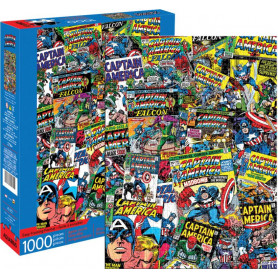 Marvel - Captain America Collage 1000Pc Puzzle